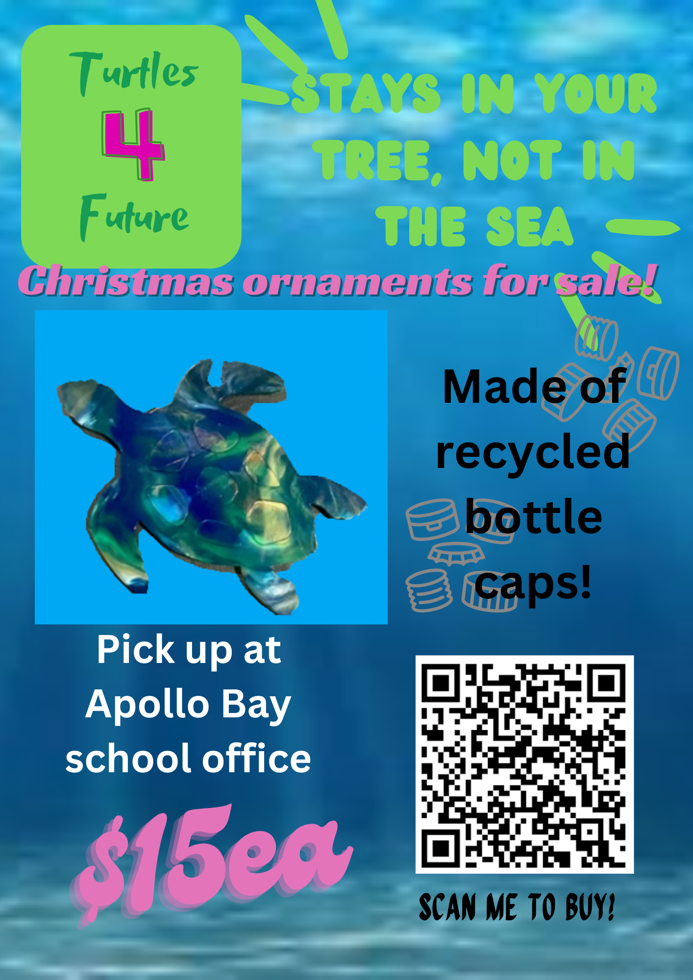Apollo Bay Year 6 Sea Turtle Ornament