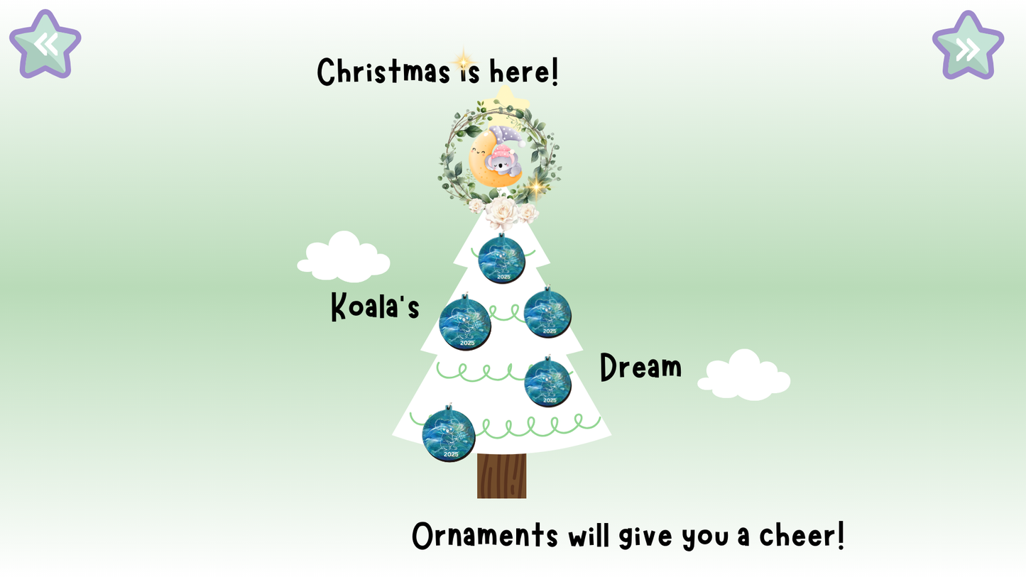 Koala's Dream Ornament #2