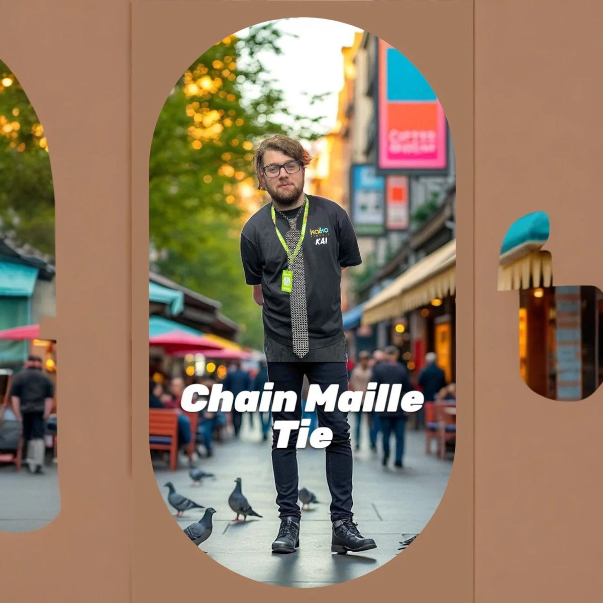 Chain Maille Tie